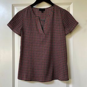 DONATED - Diamond Pattern Blouse